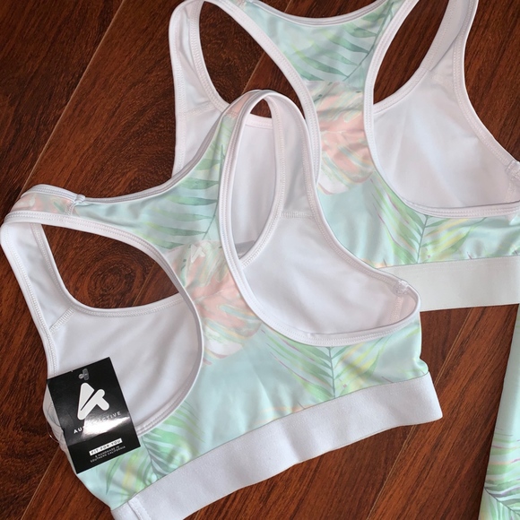 TWO PIECE WORKOUT OUTFIT WITH EXTRA SPORTS BRA - Picture 8 of 8